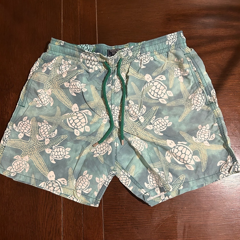 Vilebrequin men’s teal swim shorts XL